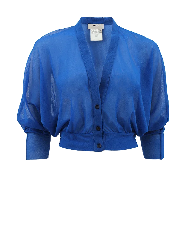 Long Sleeve Crop Cardigan Bohemian Women's Free