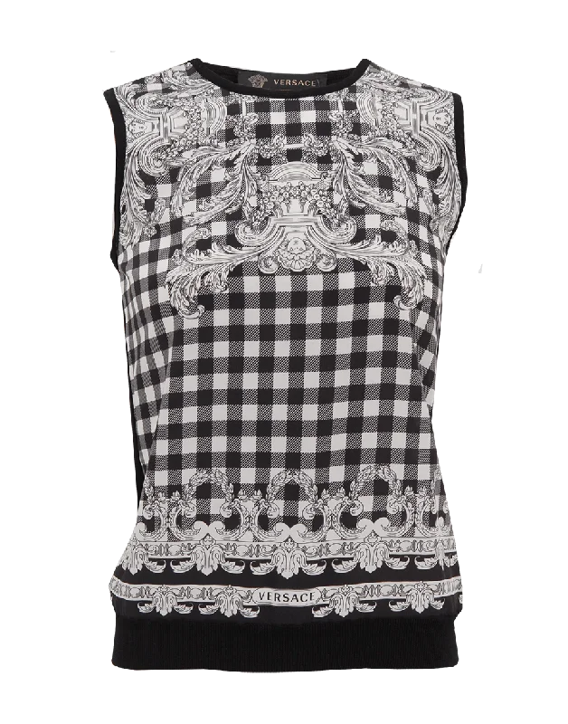 Silk Front Tank Confident Women's High - fashion