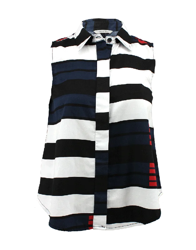 Stripe Tent Tank Confident Women's High - fashion