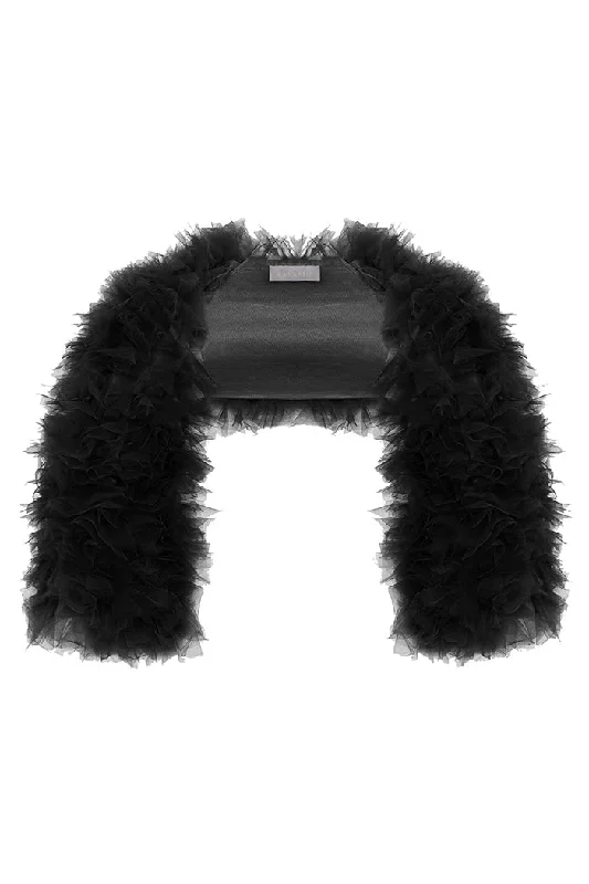 Voluminous tulle bolero Practical Women's Multi - 