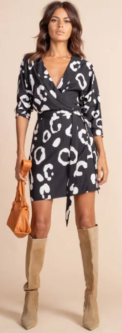 Valley Mini Dress Mono French
