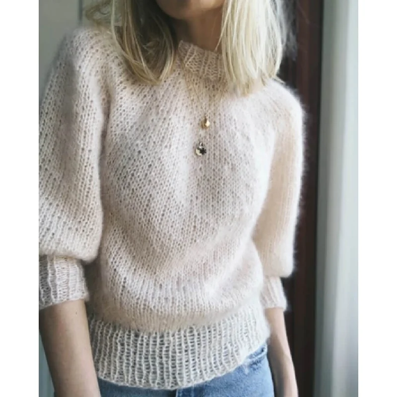 Pullover Saturday Night Sweater Strickanleitung - PetiteKnit (Heft) Confident Women's Power