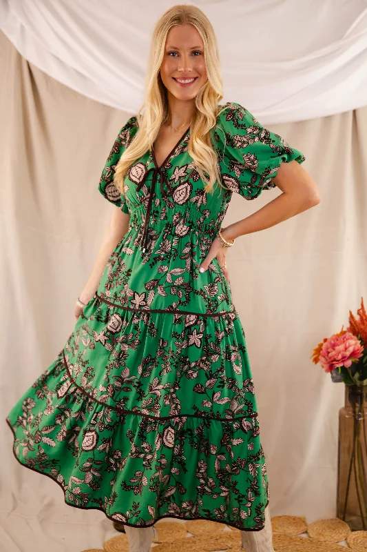 Life Is A Dance Maxi Dress Preppy Women's College