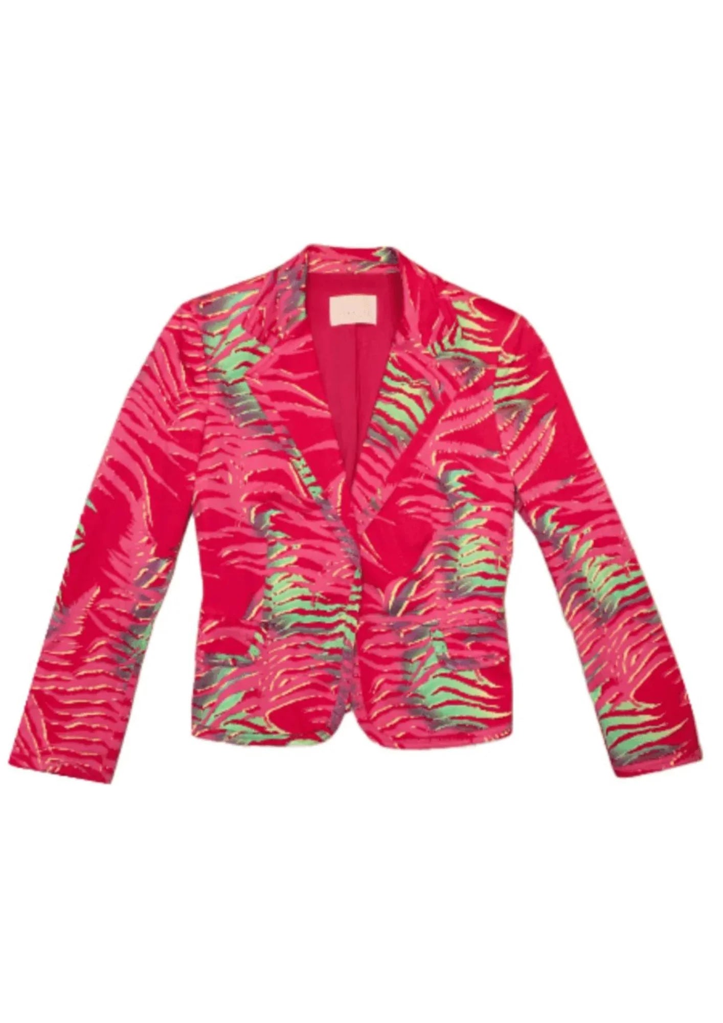 MULTICOLOURED PRINTED BLAZER Refined Women's Velvet