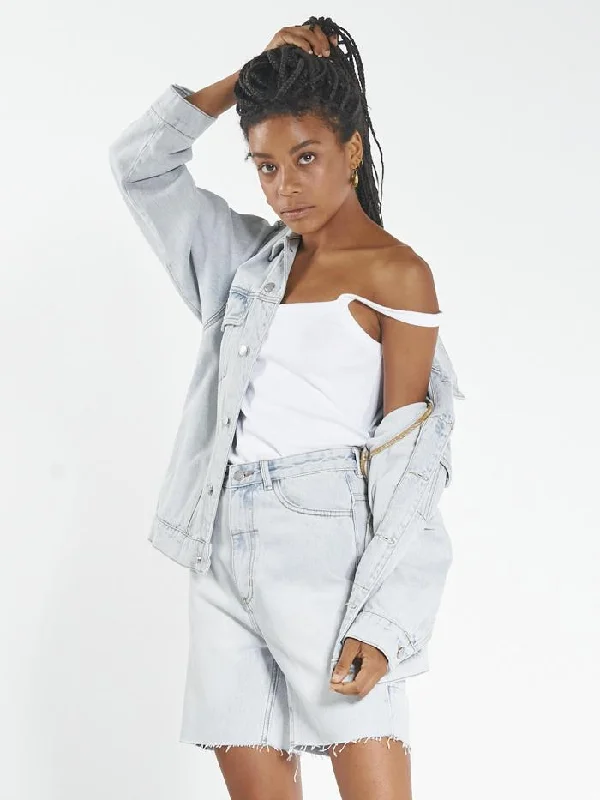 Madi Jacket - Light Blue Fade Sporty Women's Tennis