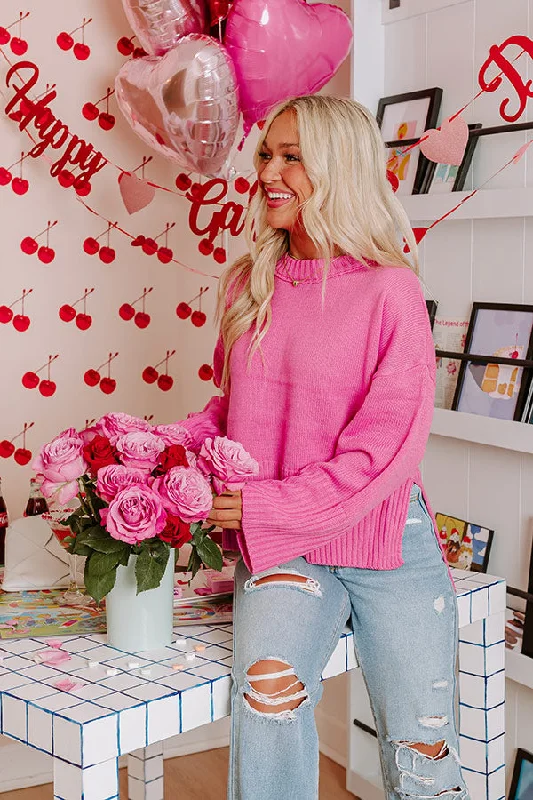 Under The Clouds Sweater In Violet Contemporary 