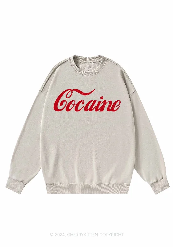 Special Cola Y2K Washed Sweatshirts Cherrykitten Streetwear Style for 