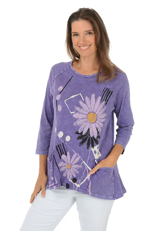 Love Letter Mineral Wash Double Pocket Knit Top Cool Women's Skate
