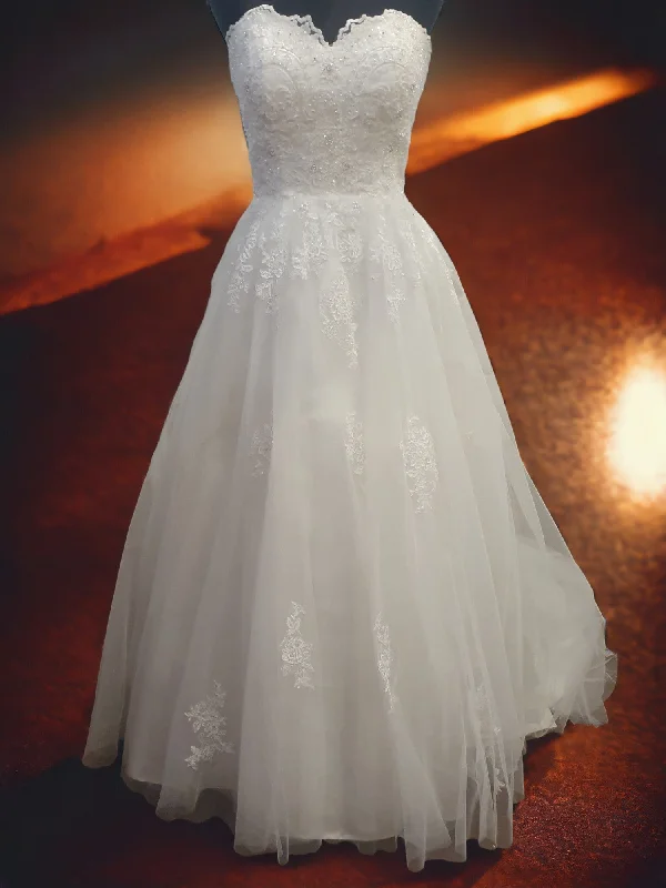 Mia Solano Strapless A-Line Gown Refined Women's Hand - crafted