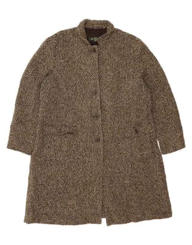EDDIE BAUER Womens Oversized Overcoat UK 20 2XL Grey Flecked Wool Tough Women's Military - inspired EDDIE BAUER Womens Oversized Overcoat UK 20 2XL Grey Flecked Wool Tough Women's Military - inspired