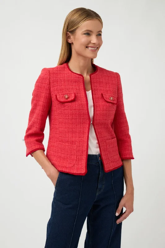 Bariloche Brillo Tweed Boucle Jacket Contemporary 