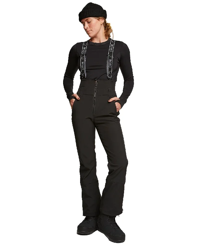 SOFTSHELL HIGH RISE PANT - TRUE BLACK Sharp Women's Italian