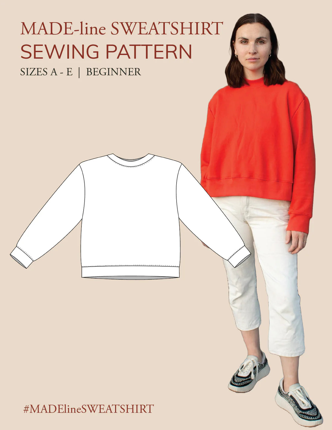 PDF Pattern - MADE-line Sweatshirt | Madswick Traditional Women's 