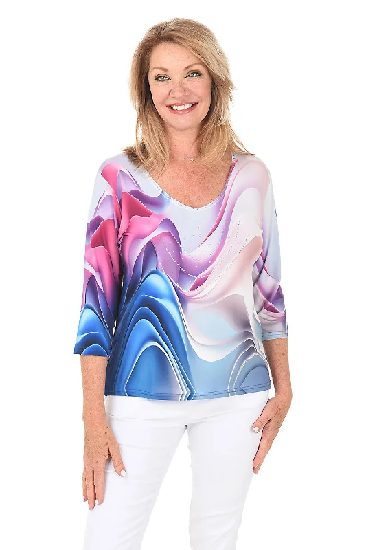Cool Wave Knit Top Tough Women's Military - inspired