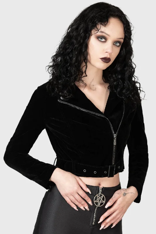 Twilight Goddess Biker Jacket Athletic Women's High - 