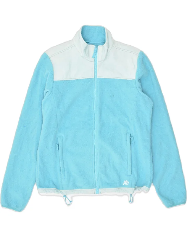 AEROPOSTALE Womens Fleece Jacket UK 18 XL Turquoise Polyester performance