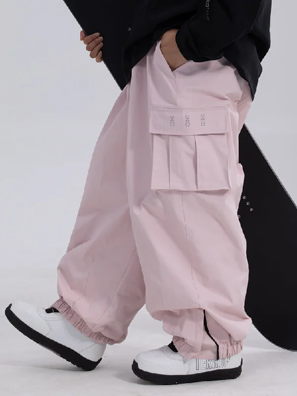 Women's Rabbit Snow StreetFlow Freestyle Oversize Baggy Snow Pants Traditional Women's Wool