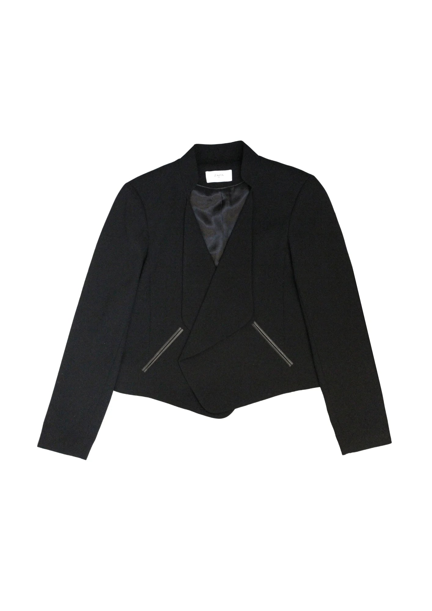 BLACK LONG-SLEEVED JACKET Vintage Women's 1970S 