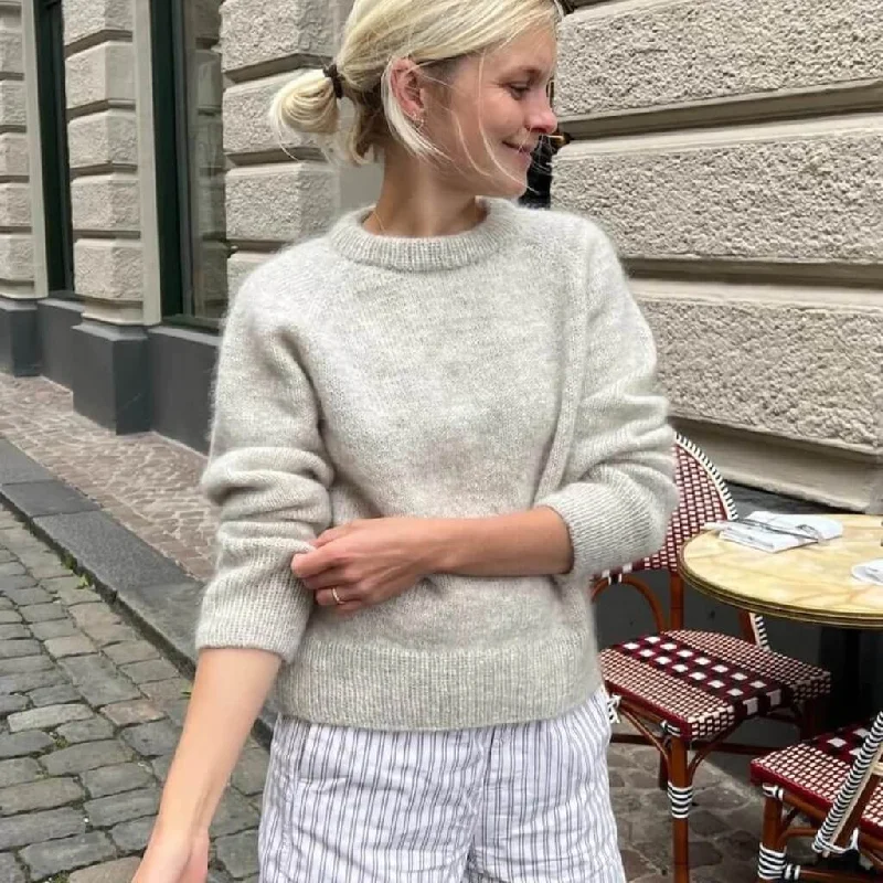 Pullover Monday Strickanleitung - PetiteKnit (Heft) Dapper Women's Bow - adorned