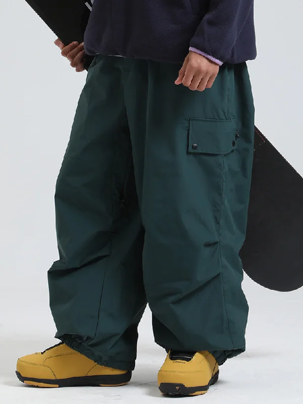 Men's Gsou Snow ChillFlex Mountain Rider Freestyle Baggy Snow Pants Compression