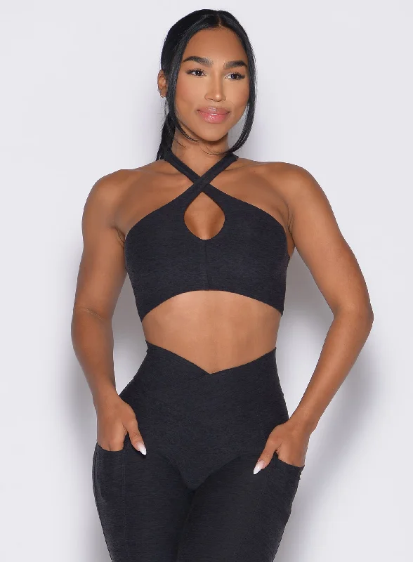 Cross Over Halter Bra Refined Women's Classic 
