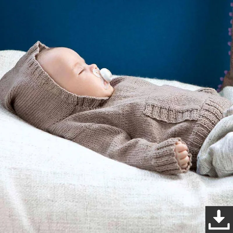 Baby-Kapuzenpullover Strickanleitung - Lang Yarns (PDF) Dapper Women's 1920S