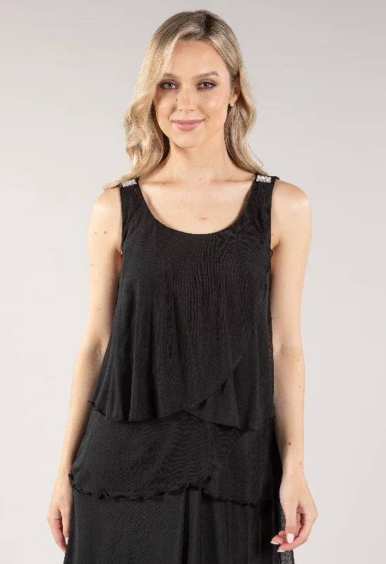 Tiered Cami Polished Women's Silk