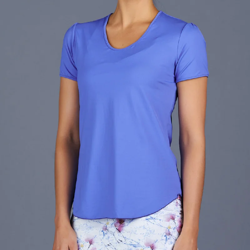 Spring Marble T-Shirt Top (blue) Youthful Women's Anime - inspired