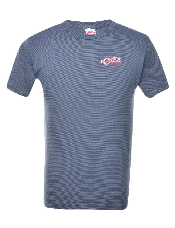 Striped Plain T-shirt - S Compression