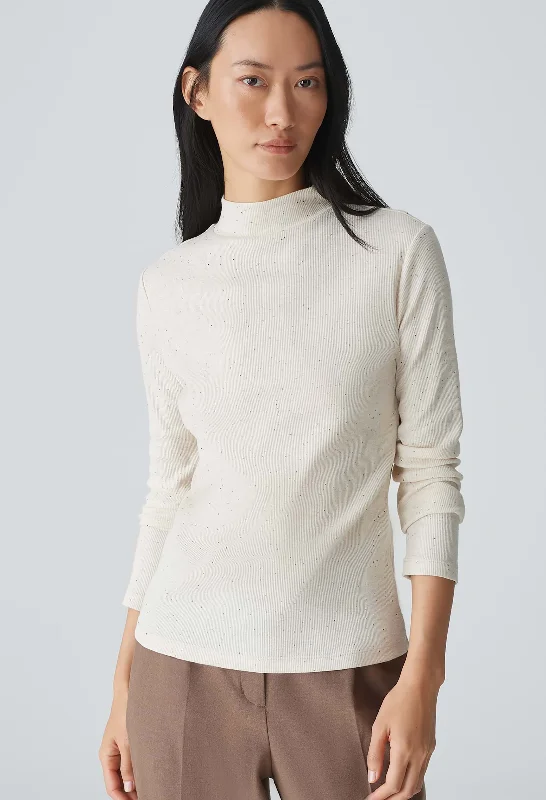 Suhanna Slim Ribbed Top Sleek Women's 