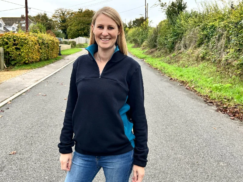 PDF Pattern - Quokka Quarter Zip Top - Adult Female/Curve Fit | Waves & Wild Casual Women's Japanese 