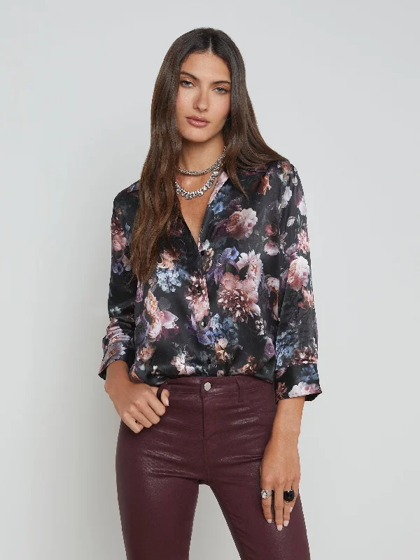 Dani Silk Blouse Bold Women's Statement