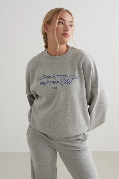 Wellness Sweatshirt | Grey Melange Vintage Women's 1970S 