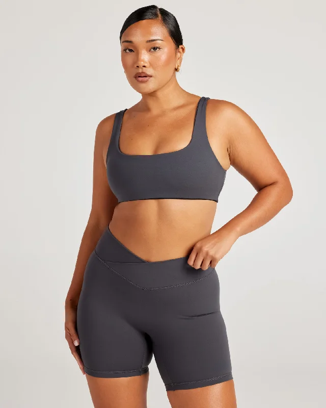 Aura Lift Bra - Charcoal Cashmere