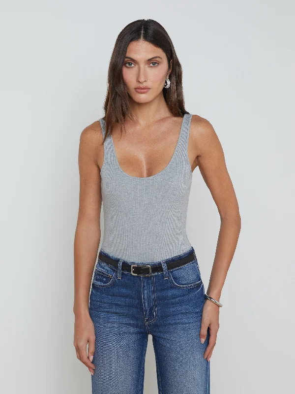Nica Scoopneck Bodysuit Athletic Women's High - 