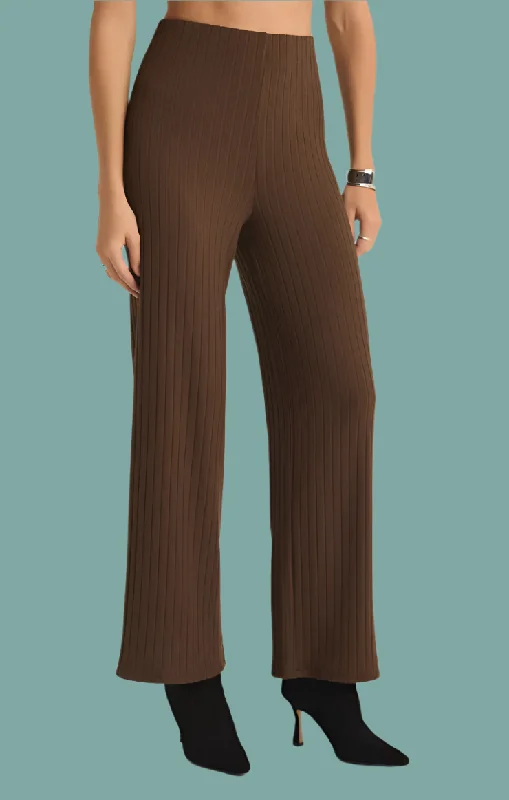 Monte Ribbed Pant Sporty Women's Tennis