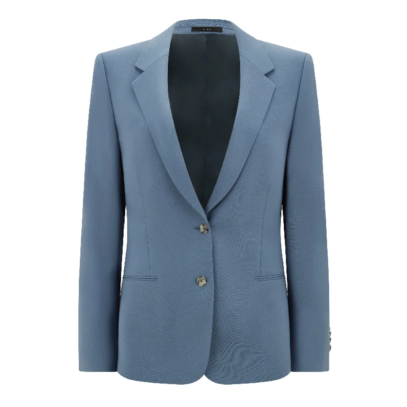 Tailored Wool Jacket Stylish Women's Tropical 