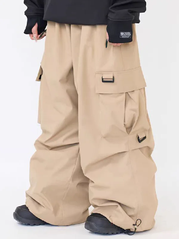 Women's Doorek Terrain Rider SnowRush Freestyle Super Baggy Snow Pants Casual Women's Loose - fitting
