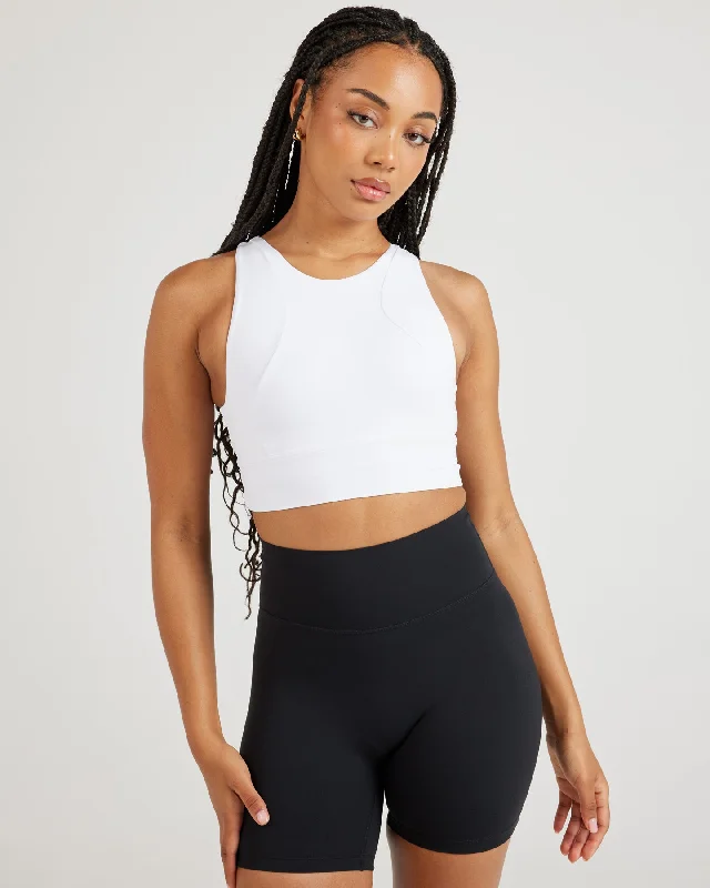 Airey Arch Bra - White Disco