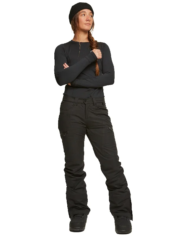 SNOW CULTURE PANT - TRUE BLACK Dapper Women's 1920S