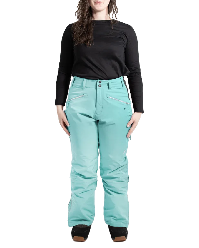 Nobody's Princess Zali Women's Snow Pant Short - Aqua Refined Women's 