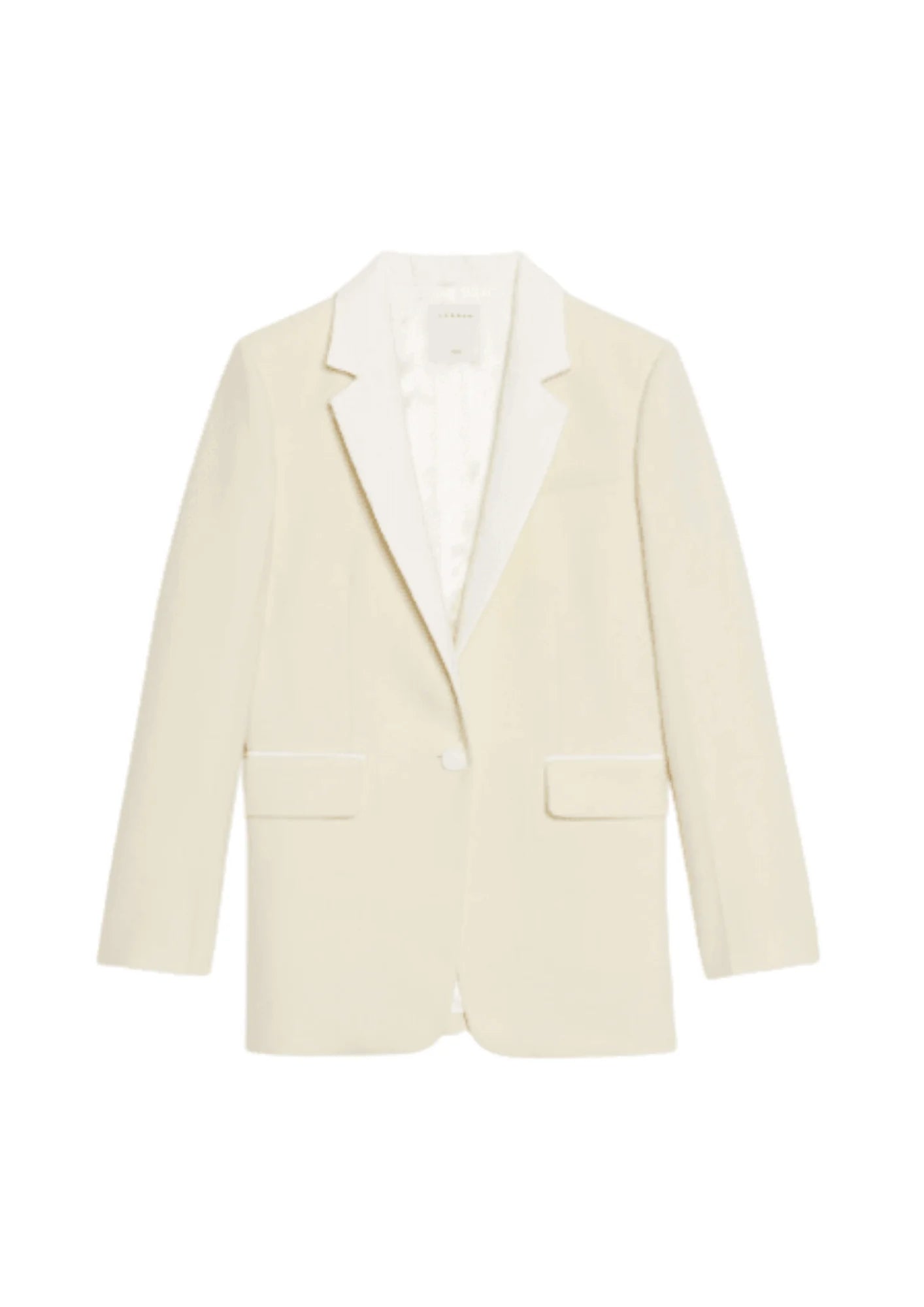 BEIGE BLAZER Preppy Women's College