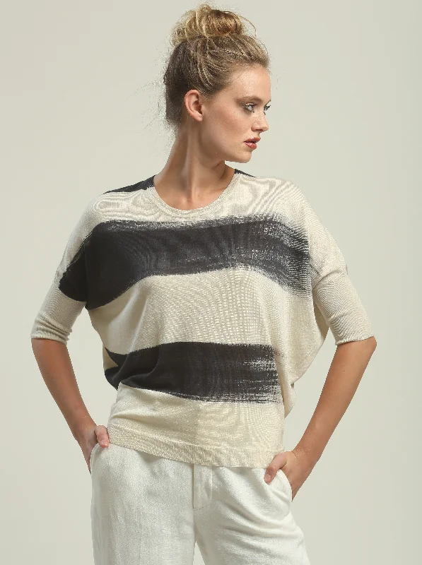 Hand Painted Batwing Pullover Adventure