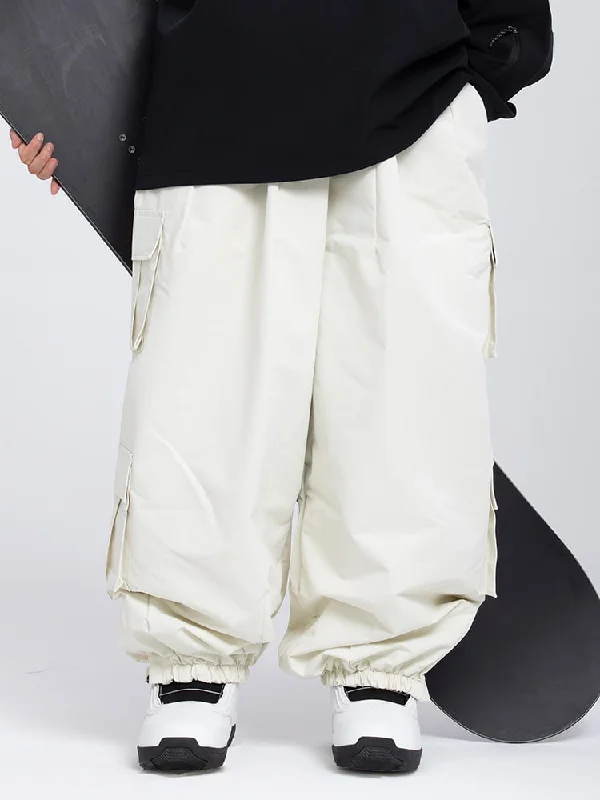 Women's Rabbit Snow Freestyle Cargo Baggy Snowboard Pants purpose