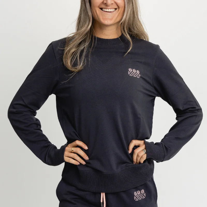 Unisex Piñas Sweatshirt | Blue Classic Women's Pin - striped