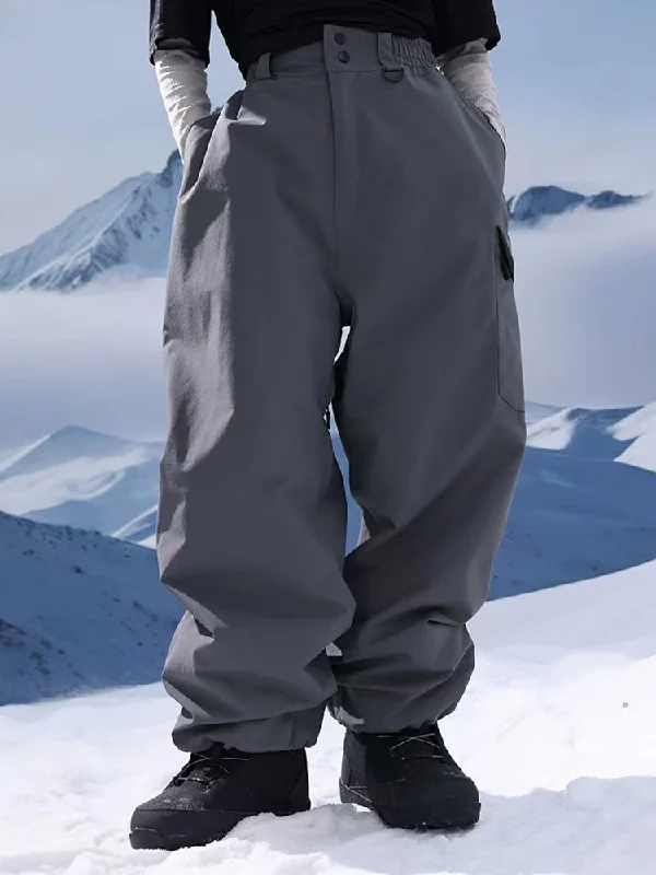 Men's Cosone Team Edition All-Weather Performance Baggy Snow Pants Practical Women's Quick - dry