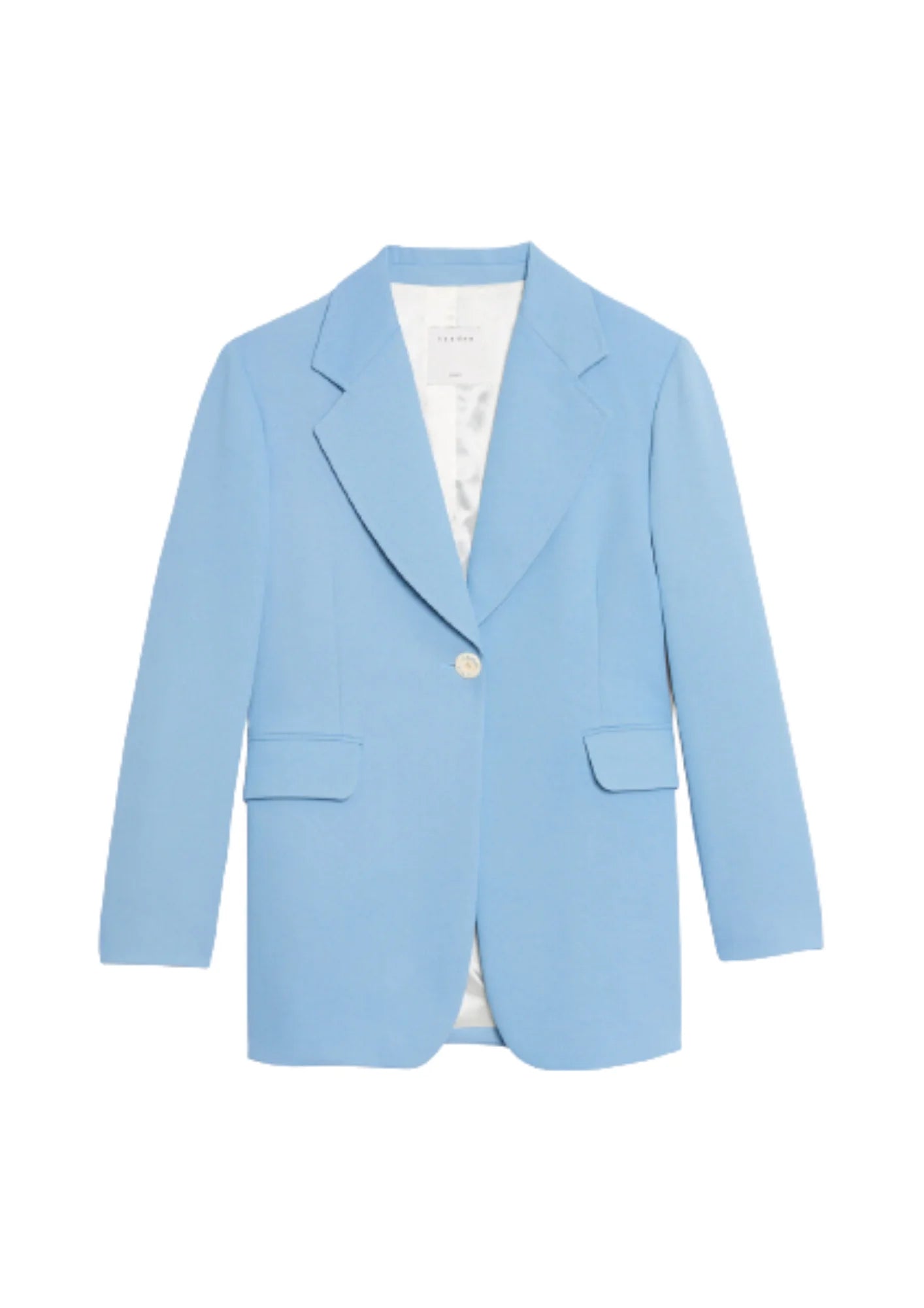 LIGHT BLUE BLAZER Feminine Women's Soft 