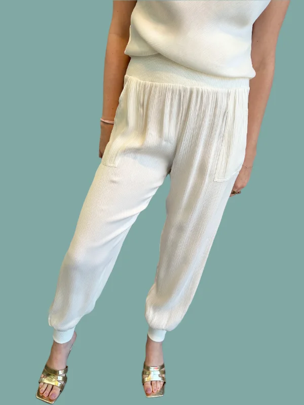 Rib Mix Jogger Hip Women's Retro