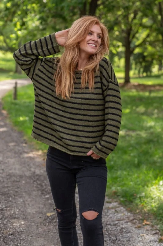 Hudson Knit Sweater Elegant Women's Formal 