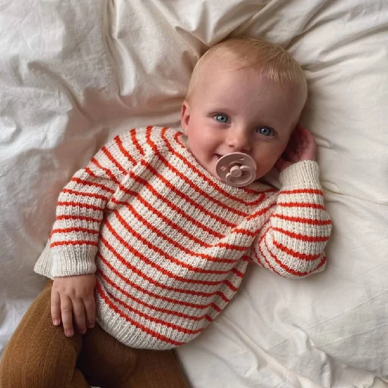 Babypullover Friday Strickanleitung - PetiteKnit (Heft) Monochromatic All - in - one